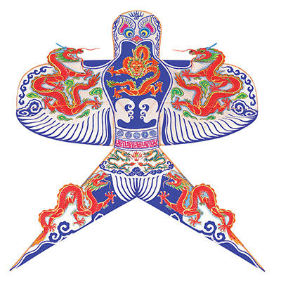 《中国传统风筝图案》电子版高清图片【120幅】