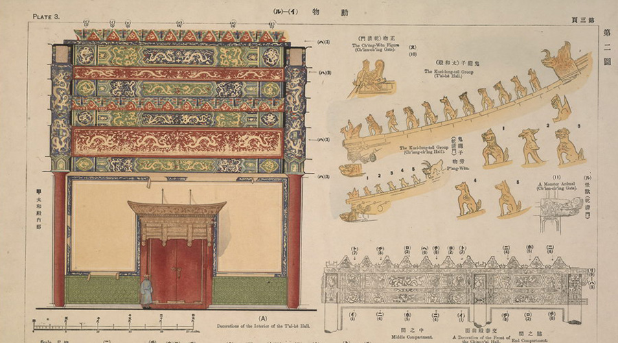 《北京皇城建筑装饰》古代建筑装饰图案
